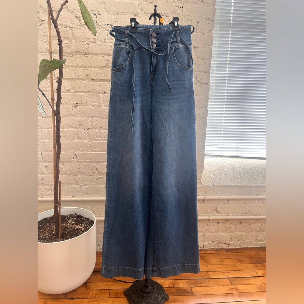 Western blue jeans